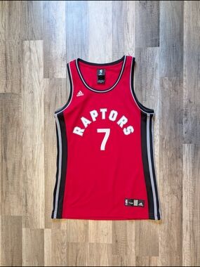 Ladies Adidas Red and Black Raptors #7 Kyle Lowry Basketball Jersey